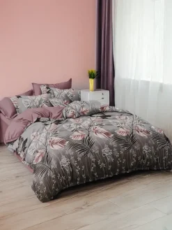 180 X 200 Cm^Royalfashion Wzorzysta pościel 180x200 komplet 3 CZĘŚCI