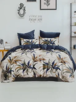 180 X 200 Cm^Royalfashion Wzorzysta pościel 180x200 komplet 3 CZĘŚCI