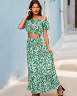 Komplety Damskie^Royalfashion Wzorzysty komplet damski Wielokolorowe