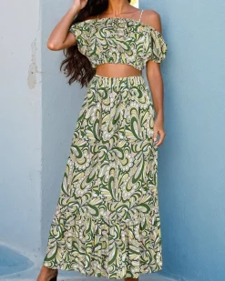 Komplety Damskie^Royalfashion Wzorzysty komplet damski Wielokolorowe