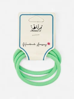 Akcesoria Do Włosów^Royalfashion Zestaw 3 gumek do włosów Alabam mięta