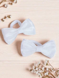 Akcesoria Do Włosów^Royalfashion Zestaw 2 gumek do włosów z kokardką