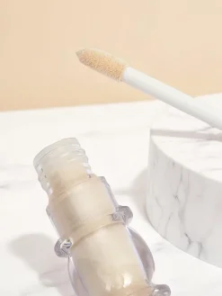 Twarz^Royalfashion Rozświetlacz do twarzy w płynie z pędzelkiem Pearl Glow