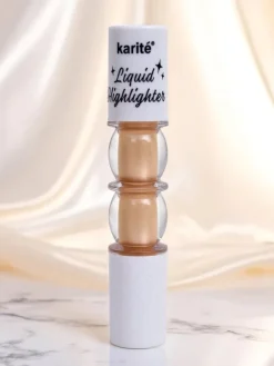 Twarz^Royalfashion Rozświetlacz do twarzy w płynie z pędzelkiem Golden Petal