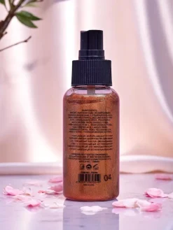 Twarz^Royalfashion Rozświetlająca mgiełka do twarzy i ciała z brokatem Glow Shimmer Spray Solar Space