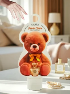 Dłonie^Royalfashion Sadoer Aurelia Jasmine Lemon perfumowany krem do rąk 50 ml miś