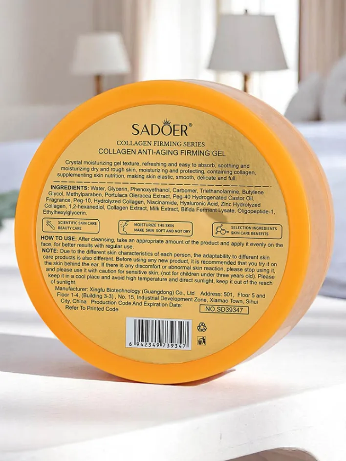 Ciało^Royalfashion Sadoer ŻEL nawilżająco-ujędrniający do ciała z kolagenem