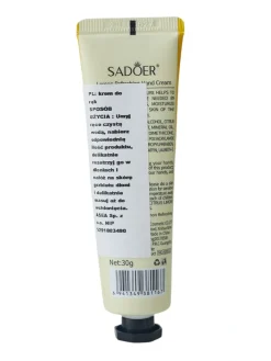 Dłonie^Royalfashion Sadoer Krem do rąk Cytrynowy 30 g
