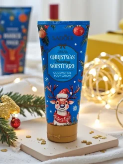 Ciało^Royalfashion Sadoer Świąteczny Balsam do ciała z olejem kokosowym