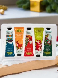Dłonie^Royalfashion Sadoer Świąteczny zestaw kremów do rąk