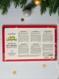 Dłonie^Royalfashion Sadoer Świąteczny zestaw kremów do rąk