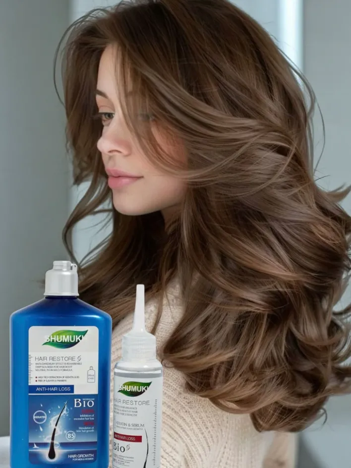 Włosy^Royalfashion Shumukh Szampon i Serum do wosów 2w1- przeciwłupieżowy