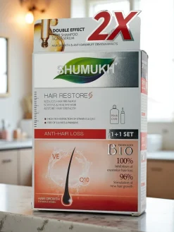 Włosy^Royalfashion Shumukh Szampon i Serum do wosów 2w1- przeciwłamaniu się włosów