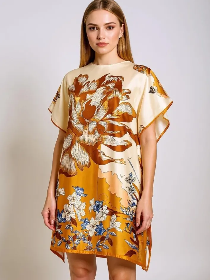 Narzutka Plażowa|Bluzki / Koszule / Koszulki^Royalfashion Sukienka Pareo Callista – Wielokolorowa Elegancja na Lato Wielokolorowe