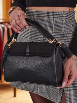 Małe Torebki^Royalfashion Torebka damska z eko skóry Sofia Blace czarny