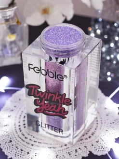 Twarz|Oczy^Royalfashion Twinkle Yeah Fioletowy brokat do twarzy i ciała