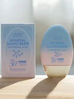 Ciało^Royalfashion Ushah Krem przeciwsłoneczny z kwasem hialuronowym 50 SPF 60g