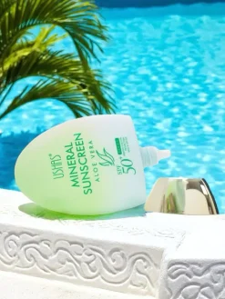 Ciało^Royalfashion USHAS Krem przeciwsłoneczny mocno nawilżający z aloesem 50 SPF