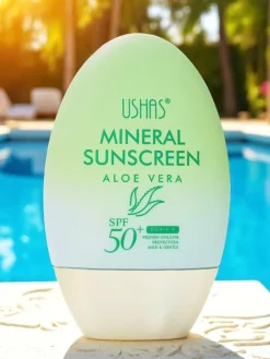 Ciało^Royalfashion USHAS Krem przeciwsłoneczny mocno nawilżający z aloesem 50 SPF