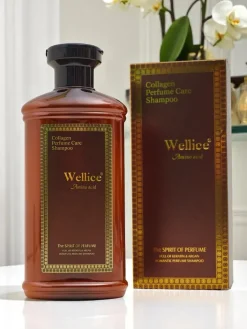 Włosy^Royalfashion Wellice Perfumowany szampon do włosów z aminokwasami wygładza i nawilża
