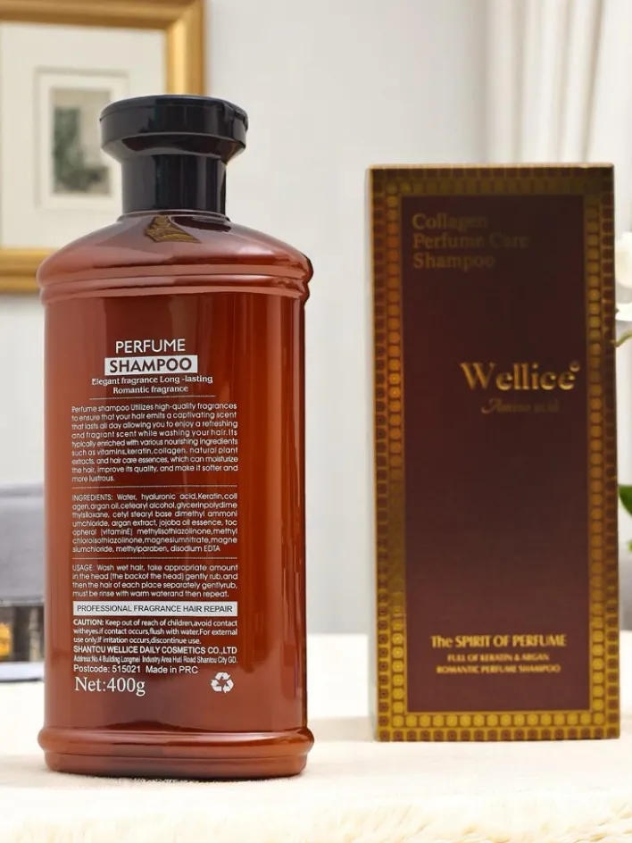 Włosy^Royalfashion Wellice Perfumowany szampon do włosów z aminokwasami wygładza i nawilża