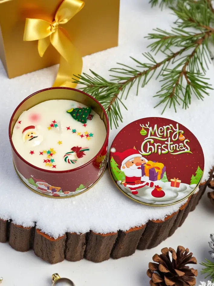 Dekoracje I Ozdoby|Artykuły Chemiczne^Royalfashion Świąteczna świeca zapachowa Christmas Time