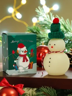 Dekoracje I Ozdoby|Artykuły Chemiczne^Royalfashion Świąteczna świeca zapachowa Śnieżny Bałwanek
