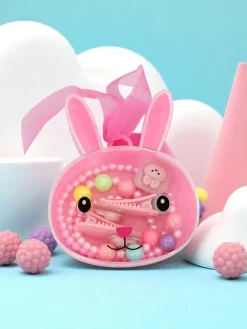 Dziewczęce^Royalfashion Zestaw biżuterii dla dzieci Bambina Dolce Pink różowy