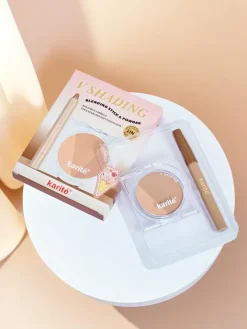 Twarz^Royalfashion Zestaw do konturowania na mokro i na sucho ContourPro Duo Light