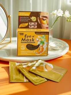 Twarz^Royalfashion Złote Żelowe płatki pod oczy z kolagenem- ujędrniające i nawilżające